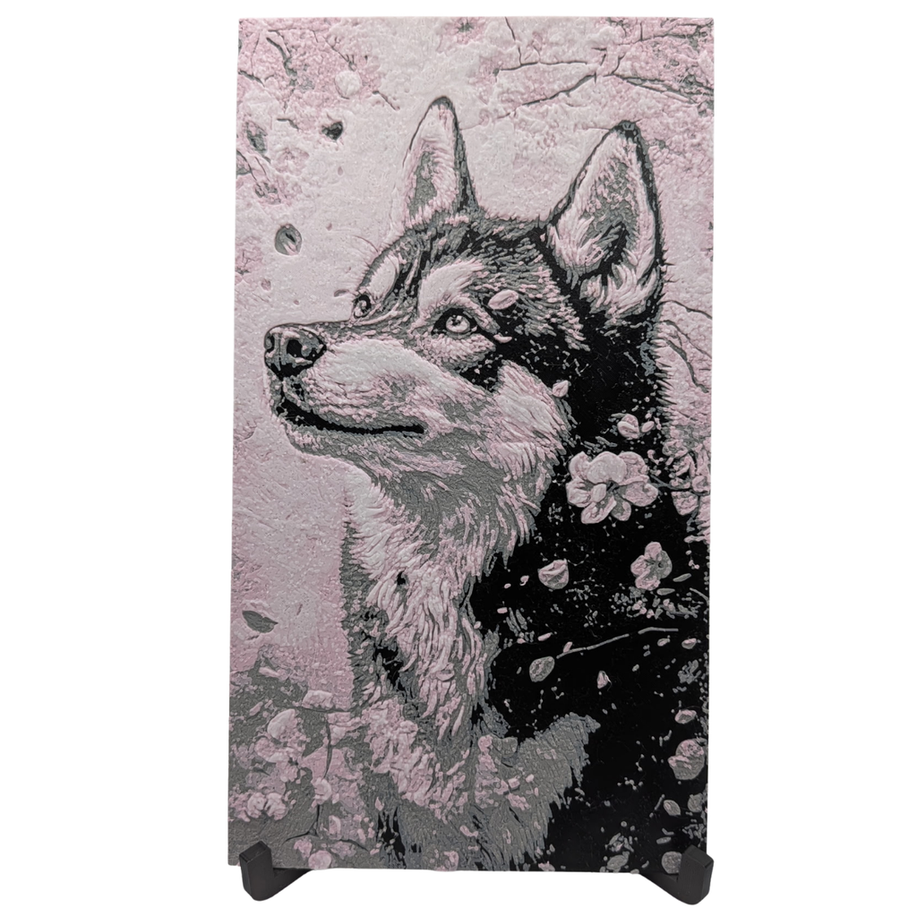 Husky des neiges Contes & Pixels