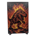 T-rex volcanique Contes & Pixels