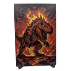 T-rex volcanique Contes & Pixels
