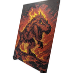 T-rex volcanique Contes & Pixels