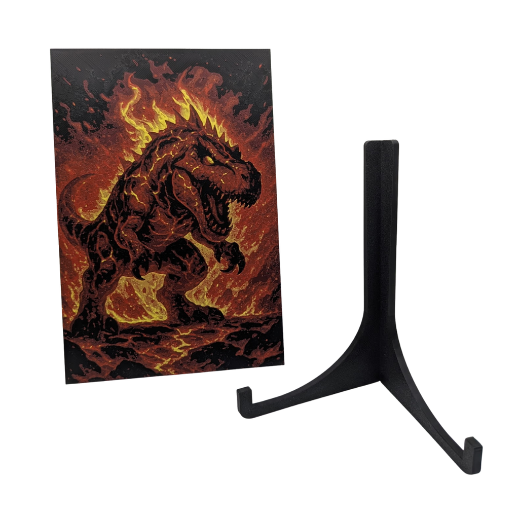 T-rex volcanique Contes & Pixels
