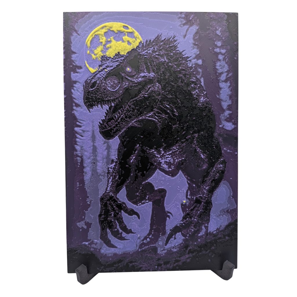 t-rex du crepuscule Contes & Pixels