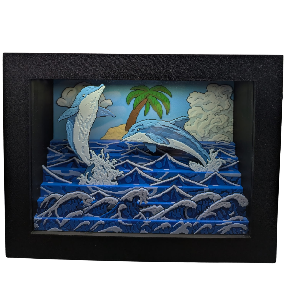 Dauphin des vagues Contes & Pixels