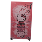 Chaton kawaii en méditation Contes & Pixels